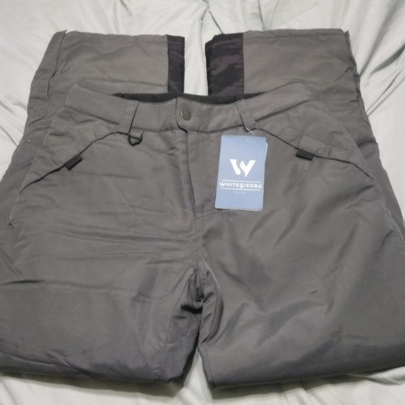 White Sierra Toboggan Insulated Pants 32" L Small - Picture 8 of 8
